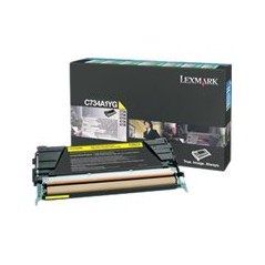 Toner f C736 X736 X738 YL 10K RP