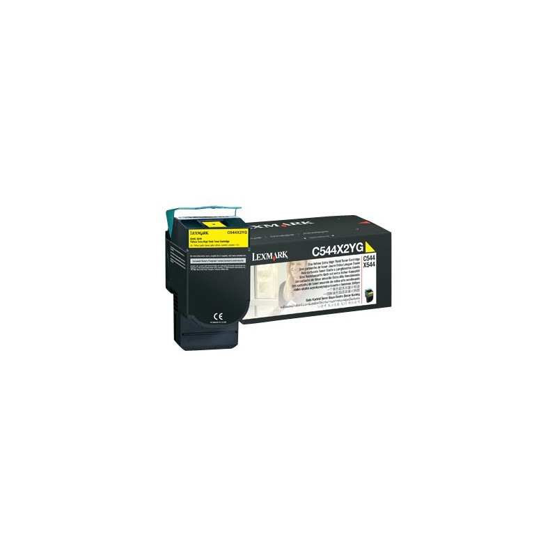 Toner f C544 X544 yellow Toner f C544 X544 yellow