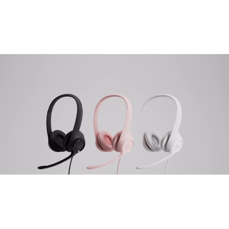 H390 USB Computer Headset ROSE EMEA-914