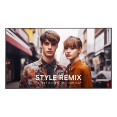 LG 65US5P-E Écran d'affichage dynamique Écran plat de signalisation numérique 165,1 cm (65") Wifi 500 cd m² Noir WebOS 24 7