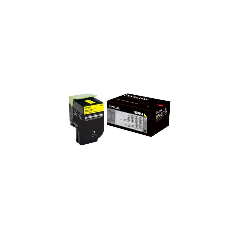 800H4 Yellow High Yield Toner Cartridge