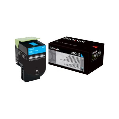 800H2 Cyan High Yield Toner Cartridge