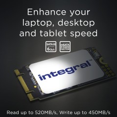 Integral INSSD512GM242 disque SSD 512 Go M.2 Série ATA III 3D TLC NAND