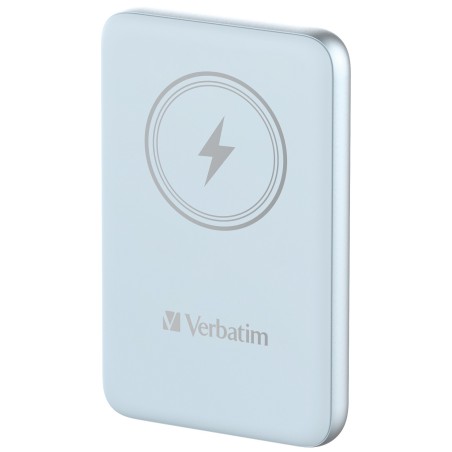 Verbatim Charge 'n' Go Lithium Polymère (LiPo) 10000 mAh Recharge sans fil Bleu