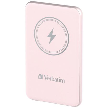 Verbatim Charge 'n' Go Lithium Polymère (LiPo) 5000 mAh Recharge sans fil Rose