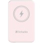 Verbatim Charge 'n' Go Lithium Polymère (LiPo) 5000 mAh Recharge sans fil Rose