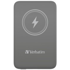 Verbatim Charge 'n' Go Lithium Polymère (LiPo) 10000 mAh Recharge sans fil Gris