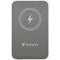 Verbatim Charge 'n' Go Lithium Polymère (LiPo) 10000 mAh Recharge sans fil Gris Verbatim Charge 'n' Go Lithium Polymère (LiPo) 10000 mAh Recharge sans fil Gris