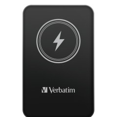 Verbatim Charge 'n' Go Lithium Polymère (LiPo) 5000 mAh Recharge sans fil Noir