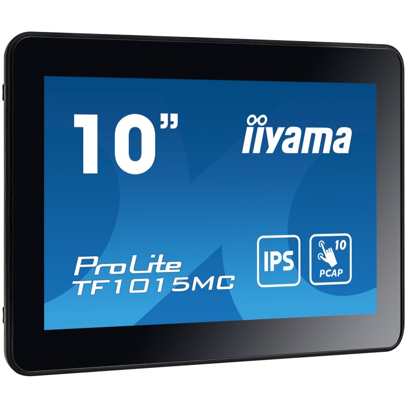 iiyama TF1015MC-B3 écran plat de PC 25,6 cm (10.1") 1280 x 800 pixels HD LED Écran tactile Noir iiyama TF1015MC-B3 écran plat de PC 25,6 cm (10.1") 1280 x 800 pixels HD LED Écran tactile Noir