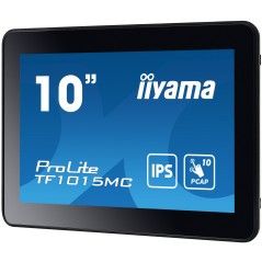 iiyama TF1015MC-B3 écran plat de PC 25,6 cm (10.1") 1280 x 800 pixels HD LED Écran tactile Noir