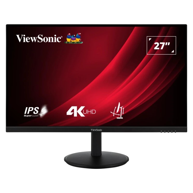 Viewsonic VG Series VG2708-4K écran plat de PC 68,6 cm (27") 3840 x 2160 pixels 4K Ultra HD LED Noir Viewsonic VG Series VG2708-4K écran plat de PC 68,6 cm (27") 3840 x 2160 pixels 4K Ultra HD LED Noir