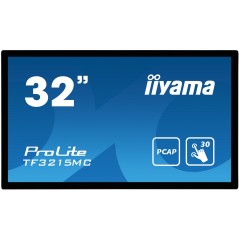 iiyama ProLite TF3215MC-B2 écran plat de PC 80 cm (31.5") 1920 x 1080 pixels Full HD LED Écran tactile Kiosque Noir