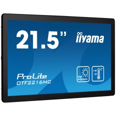 iiyama OTF2216MC-B1 écran plat de PC 54,6 cm (21.5") 1920 x 1080 pixels Full HD LCD Écran tactile Noir