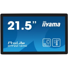 iiyama OTF2216MC-B1 écran plat de PC 54,6 cm (21.5") 1920 x 1080 pixels Full HD LCD Écran tactile Noir