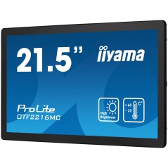 iiyama OTF2216MC-B1 écran plat de PC 54,6 cm (21.5") 1920 x 1080 pixels Full HD LCD Écran tactile Noir