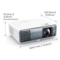 BenQ TK710STi Projecteur à focale courte 3200 ANSI lumens DLP UHD 4K (3840x2160) Compatibilité 3D Noir, Blanc BenQ TK710STi Projecteur à focale courte 3200 ANSI lumens DLP UHD 4K (3840x2160) Compatibilité 3D Noir, Blanc