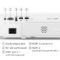 BenQ TK710STi Projecteur à focale courte 3200 ANSI lumens DLP UHD 4K (3840x2160) Compatibilité 3D Noir, Blanc BenQ TK710STi Projecteur à focale courte 3200 ANSI lumens DLP UHD 4K (3840x2160) Compatibilité 3D Noir, Blanc