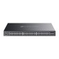 TP-Link Omada SG3452XMPP commutateur réseau Géré L2+ Gigabit Ethernet (10/100/1000) Connexion Ethernet, supportant TP-Link Omada SG3452XMPP commutateur réseau Géré L2+ Gigabit Ethernet (10/100/1000) Connexion Ethernet, supportant