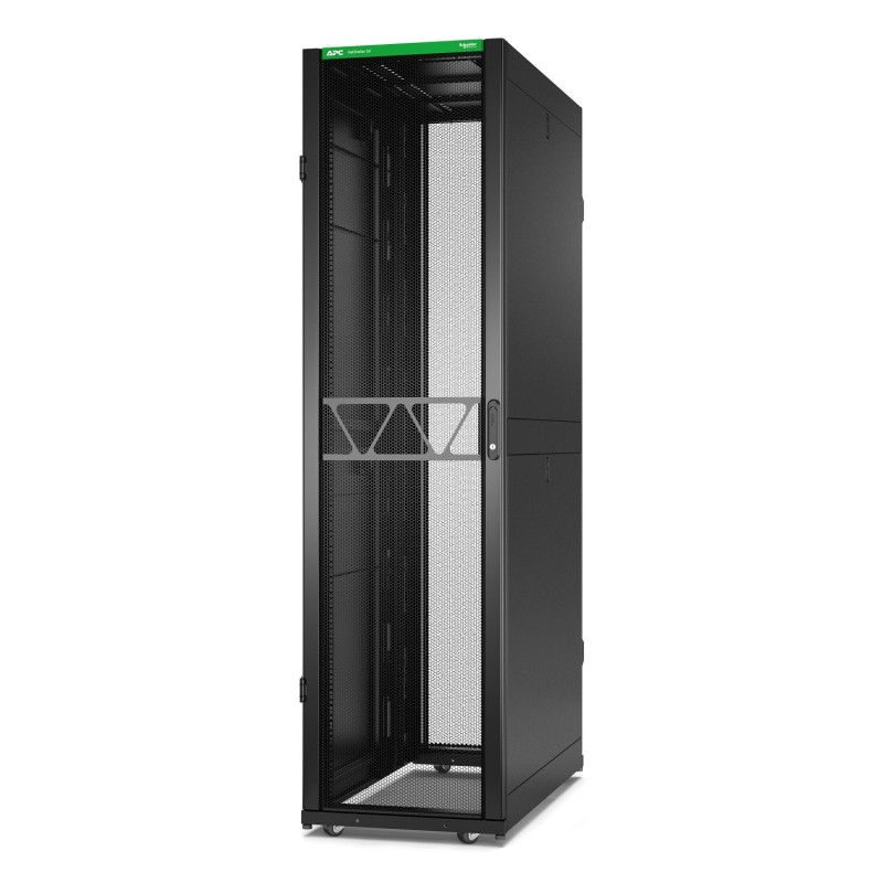 APC Rack Netshelter SX Server, 2e génération, 48U, 2 258H x 600L x 1 200D mm, avec panneaux latéraux, noir
