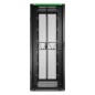 APC Rack Netshelter SX Server, 2e génération, 42U, 1 991H x 800L x 1 200D mm, avec panneaux latéraux, noir