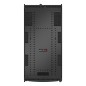 APC Rack Netshelter SX Server, 2e génération, 45U, 2 124H x 600L x 1 200D mm, avec panneaux latéraux, noir APC Rack Netshelter SX Server, 2e génération, 45U, 2 124H x 600L x 1 200D mm, avec panneaux latéraux, noir
