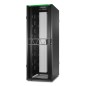 APC Onduleur Netshelter SX, 2e génération, 45U, 2 124 H x 750 L x 1 070 P, avec panneaux latéraux, noir APC Onduleur Netshelter SX, 2e génération, 45U, 2 124 H x 750 L x 1 070 P, avec panneaux latéraux, noir