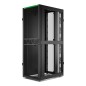 APC Onduleur Netshelter SX, 2e génération, 45U, 2 124 H x 750 L x 1 070 P, avec panneaux latéraux, noir APC Onduleur Netshelter SX, 2e génération, 45U, 2 124 H x 750 L x 1 070 P, avec panneaux latéraux, noir