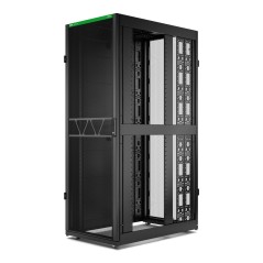 APC Rack Netshelter SX Server, 2e génération, 45U, 2 124H x 750L x 1 200D mm, avec panneaux latéraux, noir