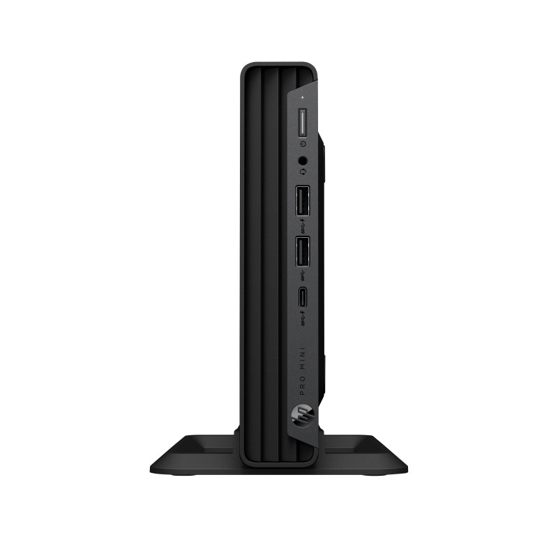 HP Pro Mini 400 G9 Intel® Core™ i3 i3-14100T 8 Go DDR5-SDRAM 256 Go SSD Windows 11 Pro Mini PC Noir
