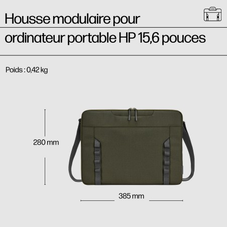 HP Housse modulaire pour PC portable 15,6 pouces