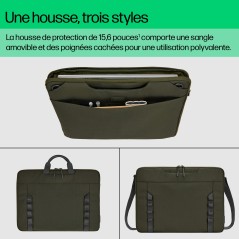 HP Housse modulaire pour PC portable 15,6 pouces