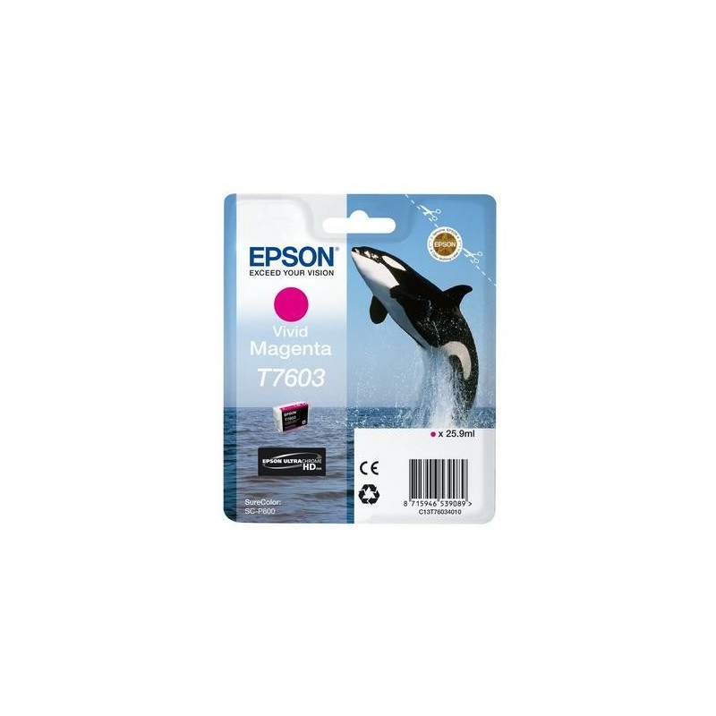 Epson C13T76034N10 cartouche d'encre 1 pièce(s) Original Magenta vif Epson C13T76034N10 cartouche d'encre 1 pièce(s) Original Magenta vif