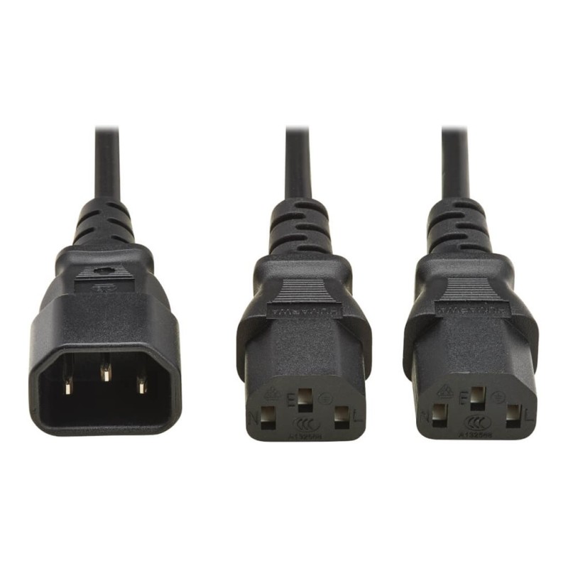 EATON TRIPP LITE Power cable C14 to 2xC
