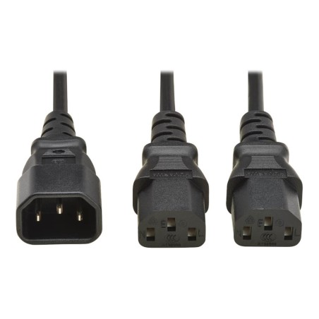 EATON TRIPP LITE Power cable C14 to 2xC