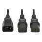EATON TRIPP LITE Power cable C14 to 2xC