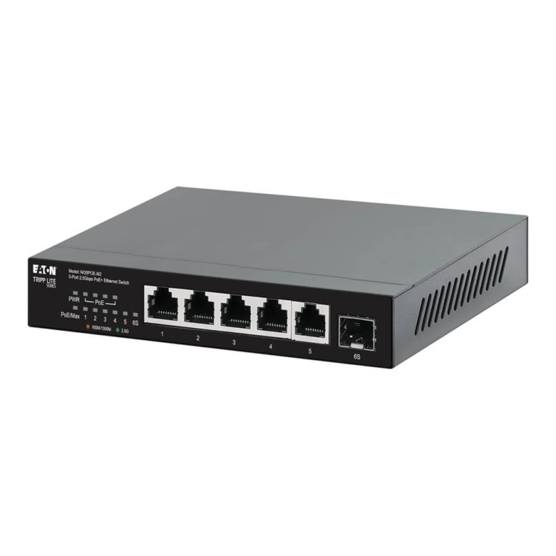 TrippLite Switch 5P 2.5G PoE+70W TAA