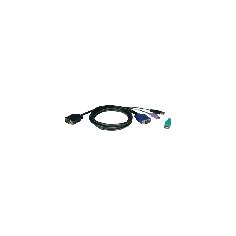 TRIPP LITE 15' KVM USB/PS2 B040-42 CBL K TRIPP LITE 15' KVM USB/PS2 B040-42 CBL K