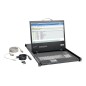 EATON TRIPP LITE 1U Rack-Mount Console EATON TRIPP LITE 1U Rack-Mount Console