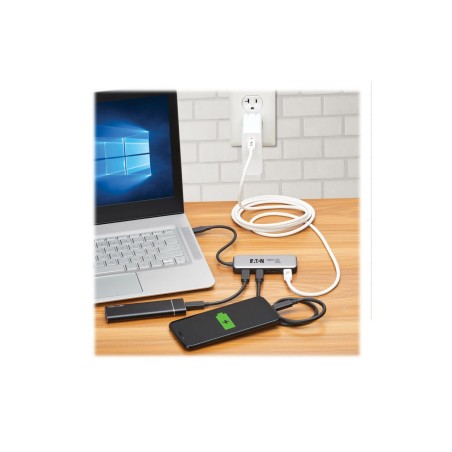 TrippLite Hub USB-C 4p 10Gbps 100W PD