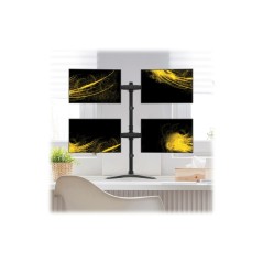 Quad-Display Desktop Monitor Stand for 1