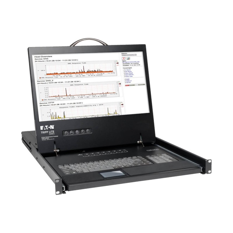 NetController 8-Port 1U Rack-Mount Conso
