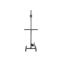 Mobile Workstation with Monitor Mount -