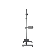 Mobile Workstation with Monitor Mount -