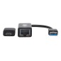 Eaton Tripp Lite USB-C USB-A to RJ45 Gi Eaton Tripp Lite USB-C USB-A to RJ45 Gi