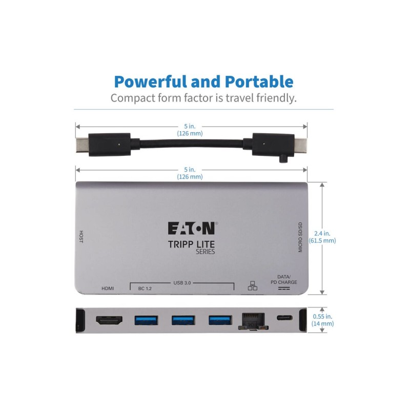 Eaton Tripp Lite USB-C Dock - 4K HDMI Eaton Tripp Lite USB-C Dock - 4K HDMI