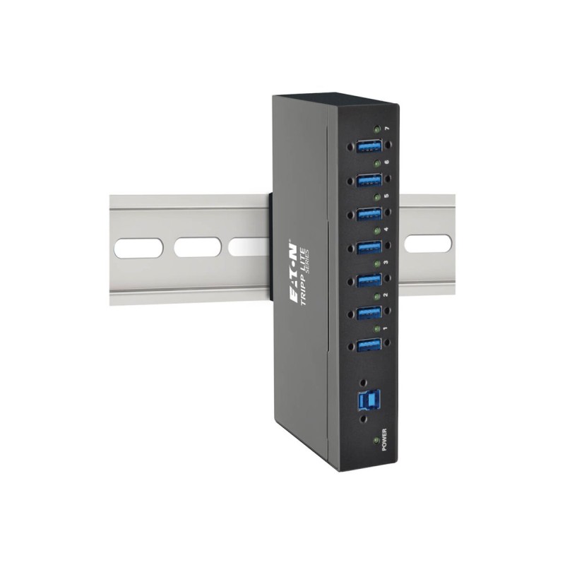 Eaton Tripp Lite 7-Port Industrial-Gra