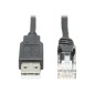 Eaton Tripp Lite USB-A to RJ45 Rollove Eaton Tripp Lite USB-A to RJ45 Rollove