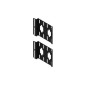 RA RackPDU bracket fits to rear frame