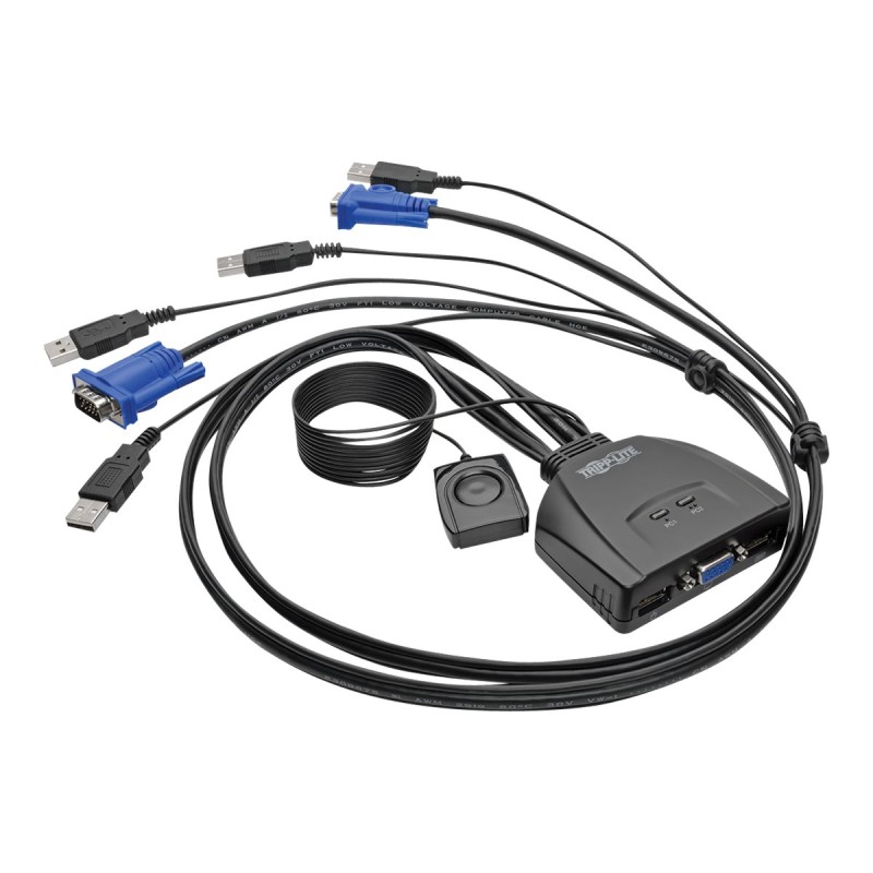 EATON TRIPP LITE 2-Port USB/VGA Cable KV EATON TRIPP LITE 2-Port USB/VGA Cable KV
